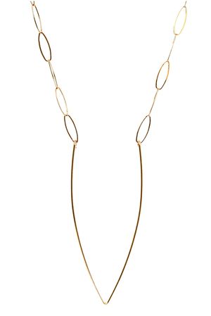 Modern Jewelry RINJUEL V FORM necklace Simple sculptural - statement form Modern Jewelry RINJUEL V FORM necklace Simple sculptural - statement form