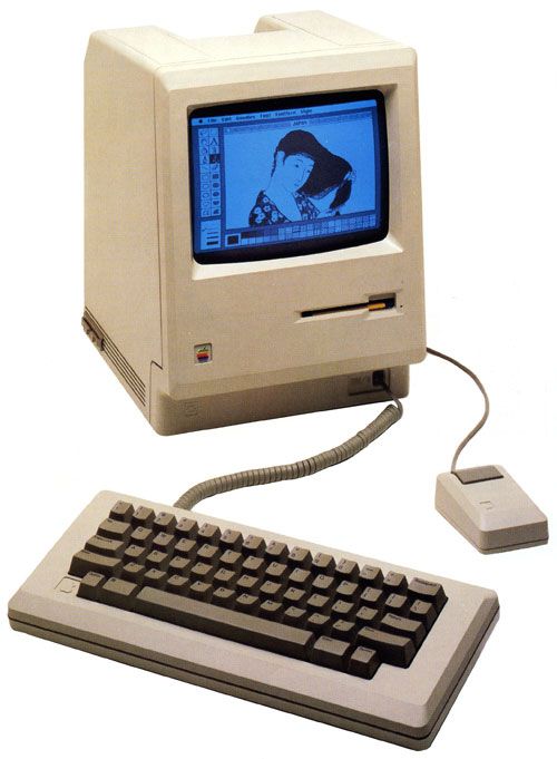Apple Macintosh 128k Computer Nostalgie