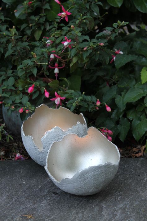 DIY Betonpilze & Betonschalen