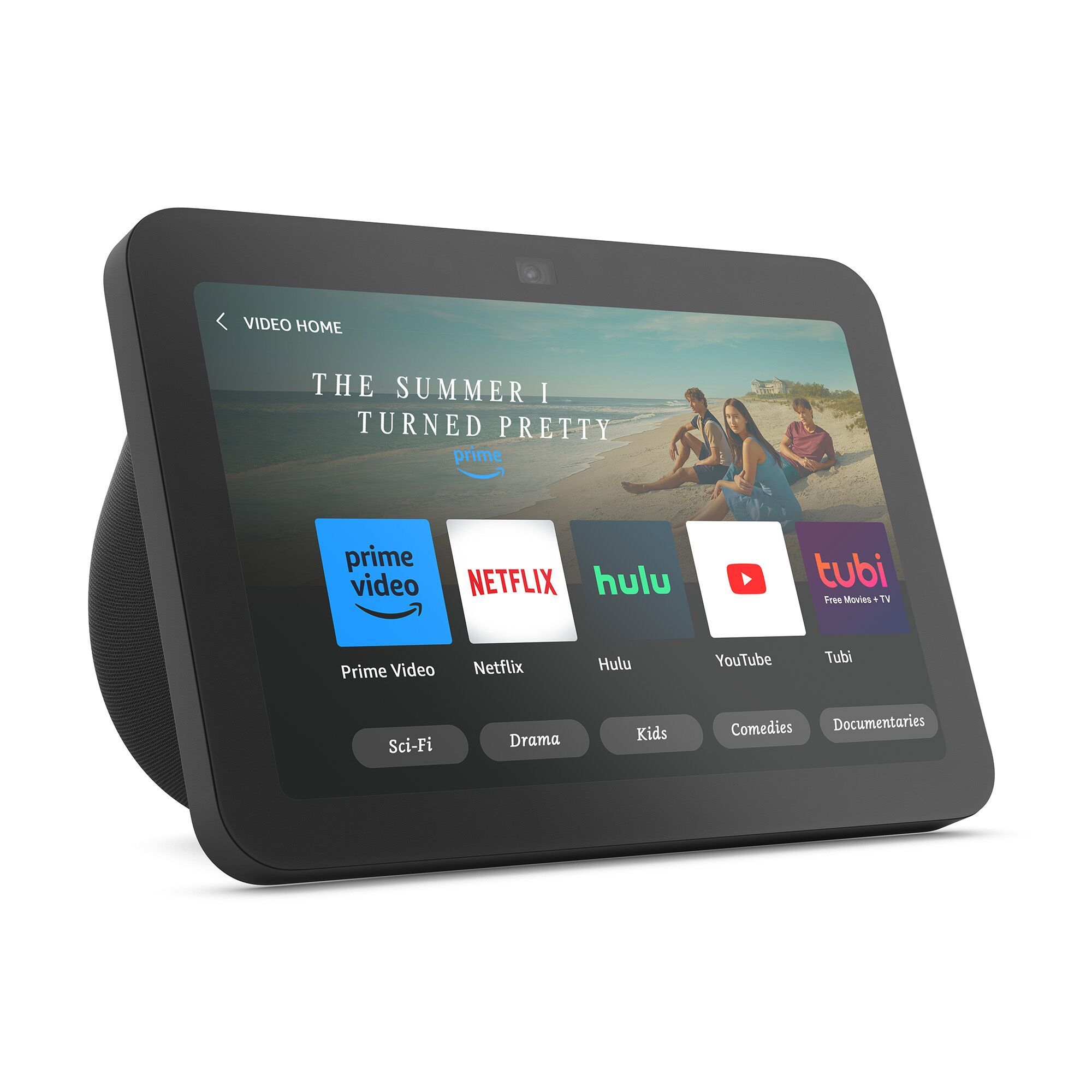 Amazon Echo Show 8 (3rd gen, 2023 release) - with spatial audio, smart home hub, and Alexa - Charcoal | B0BLS3Y632