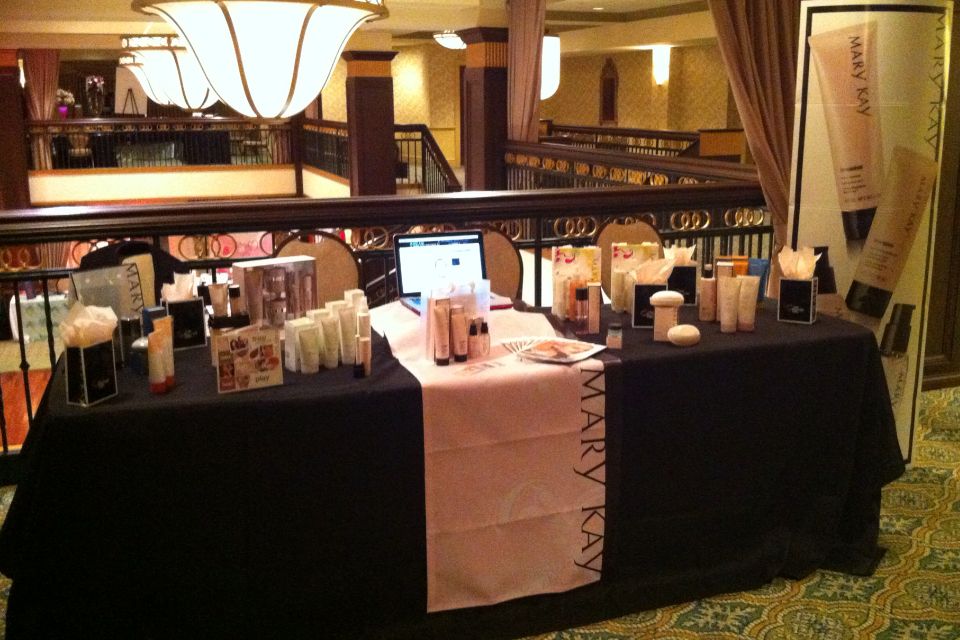 Idea For A Mary Kay Display At An Event Idea For A Mary Kay Display At An Event