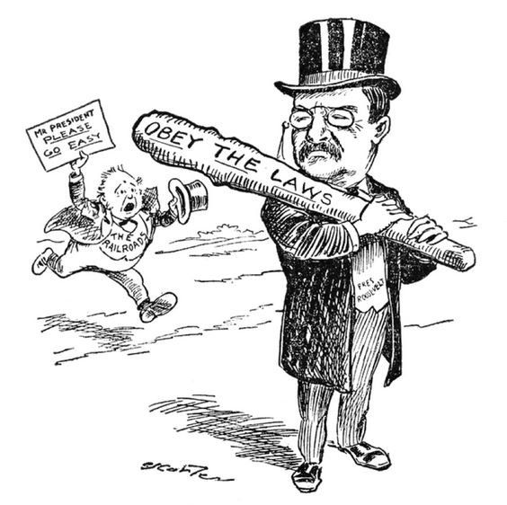 Theodore Roosevelt Trust Buster