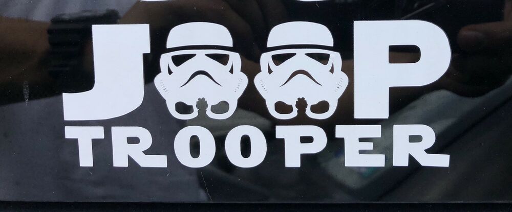 storm trooper jeep grill