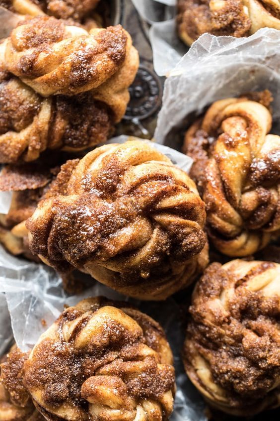 Easiest Cinnamon Crunch Knots. - Half Baked Harves Easiest Cinnamon Crunch Knots. - Half Baked Harves