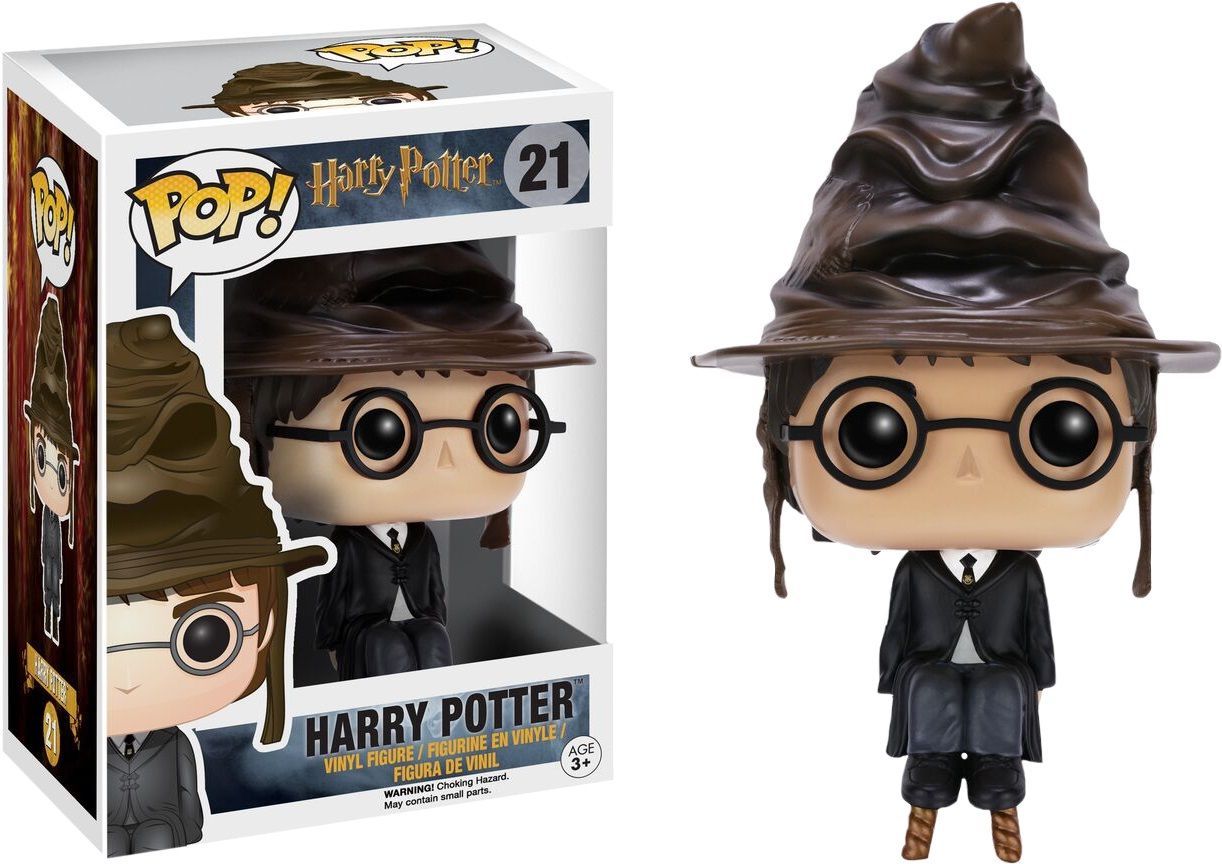 Funko Pop Harry Potter With Sorting Hat 21 Vinyl Figure Rare Brand New For Harry Potter Pop Vinyl Harry Potter Funko Pop Harry Potter Pop Figures