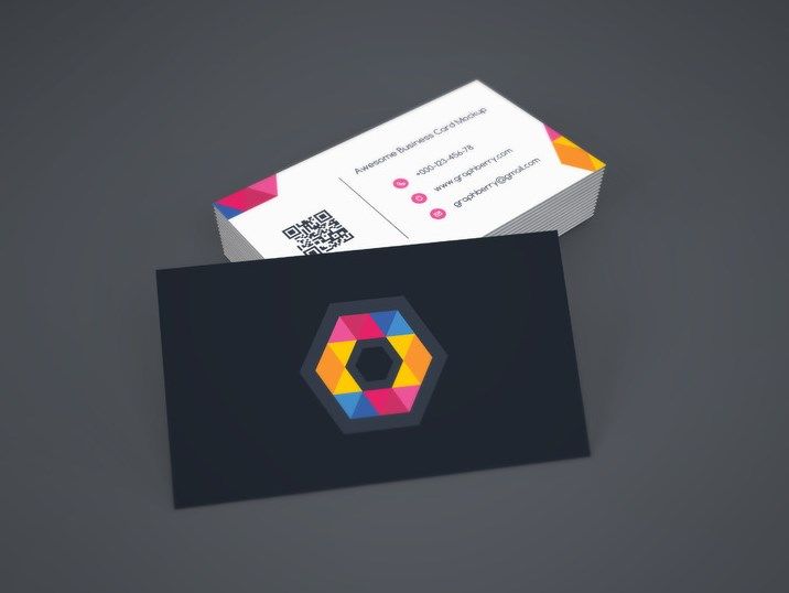 Download Best Business Card PSD Mock-up - free visiting card psd mockup template - Business card p ...