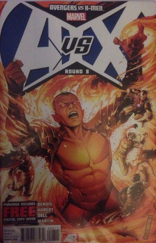 Avengers Vs X Men 8 September 2012 Marvel Jim Cheung Cover Comic Free Marvel Comics Marvel Comics Avengers