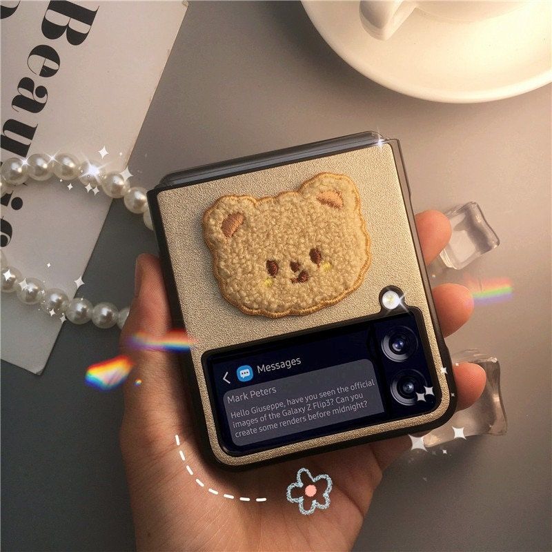 Welcome to my store! Features: - 100% original new high quality. - Perfectly designed Mobile Phone. - High quality protective case,Fashion and qute. - Protect phone against abrasion and cover scratch marks, dust, fingerprints. - Easy to install and remove. - Allow access to all ports, sensors, and inputs. - Perfect to use in any outdoor activities or travel to protect your phone. Service: 1.Dear Friends, Please Write Your Full Name And Tthe Postal code In The Order Due To Country Policy, Thank y Kawaii Phone Case, Flip Phone Case, Flip Phones, New Phones, Phone Case Cover, Samsung Galaxy Phones, Samsung Cases, Iphone Cases, Galaxy Phone Cases