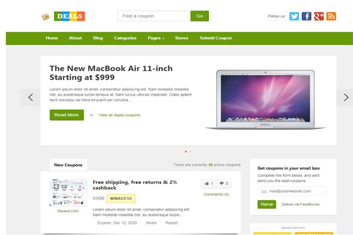 coupon making template