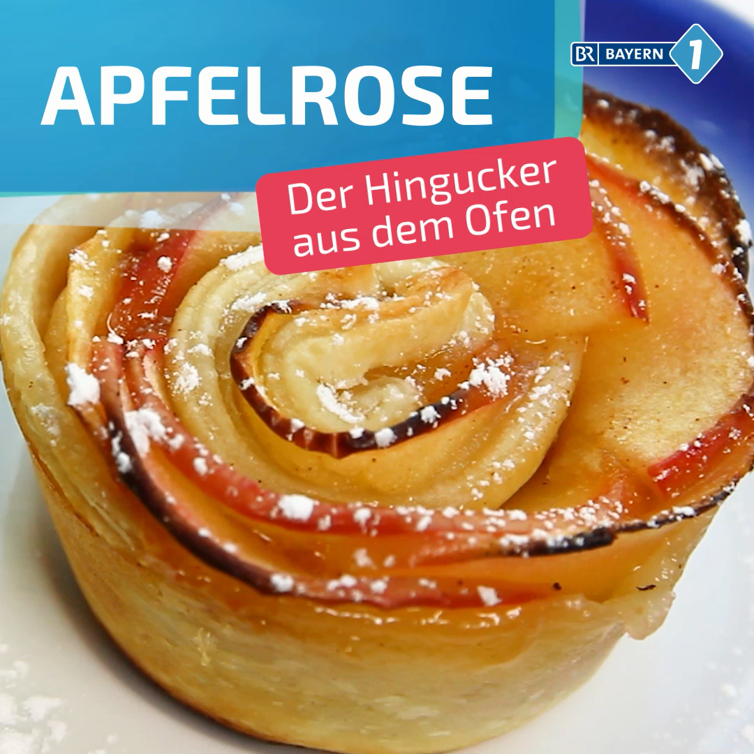 Apfeltarte aus der Muffinform
