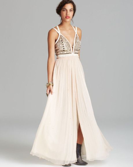 Women S Metallic Maxi Dress Golden Chalice Dresses Free Free People Black Maxi Dress Golden Chalice
