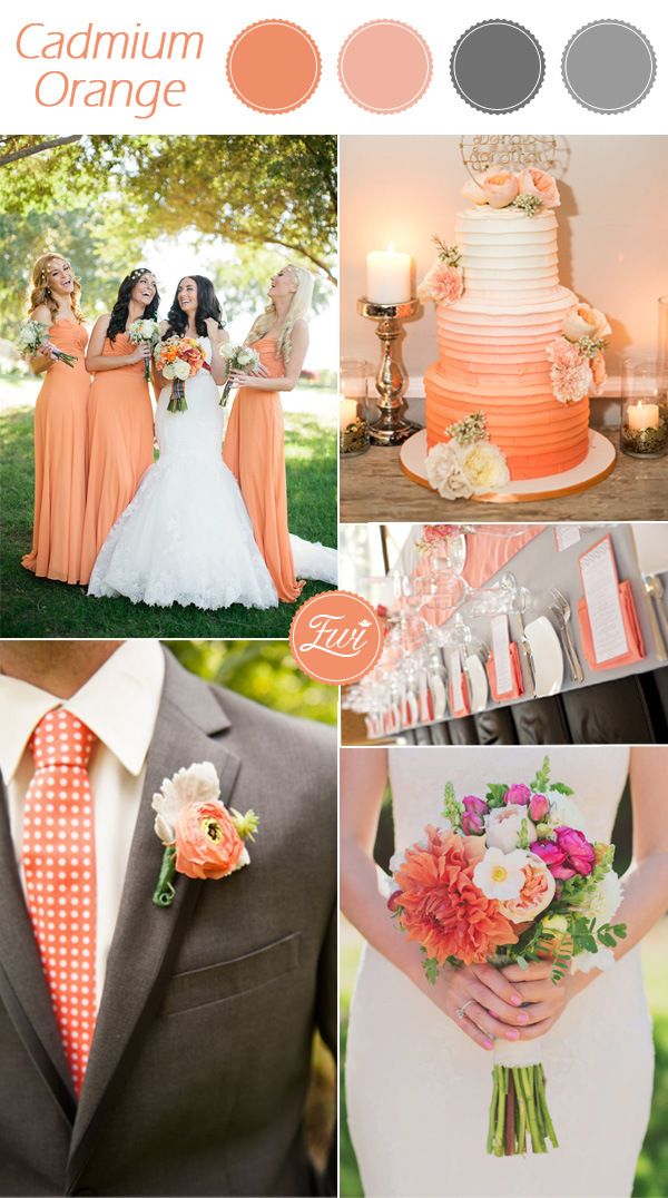 Цвет свадьбы Осень Зима 2015 weddings galore pinterest