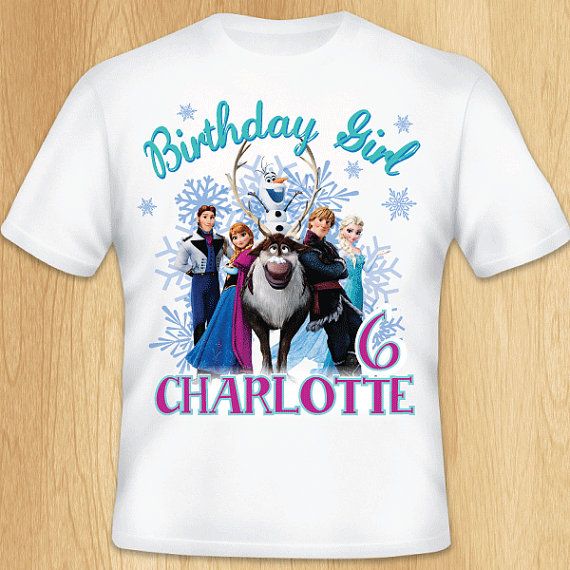 frozen 4th birthday shirt
