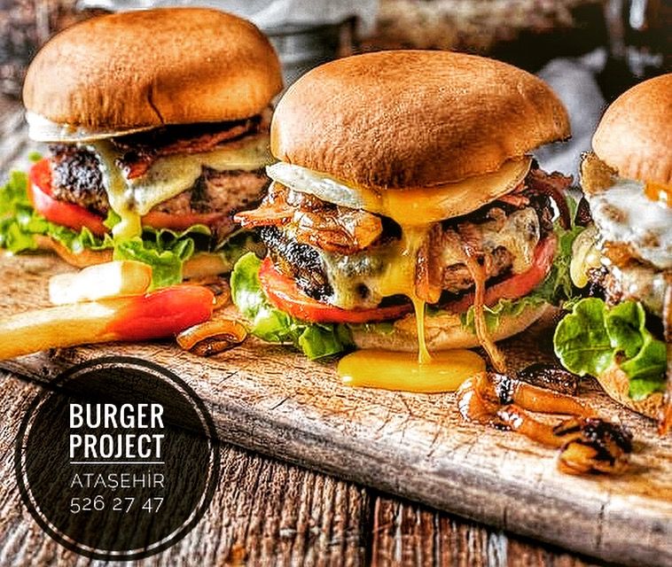 Burger Project Atasehir Panosundaki Pin