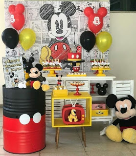 40 Ideas De Decoración Para Fiesta De Cumpleaños Mickey Mouse Fiesta De Mickey Mouse Fiestas Mickey Mouse Decoracion Fiesta De Mickey