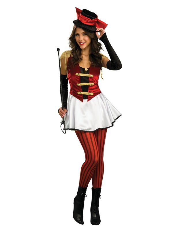 Adult Ringmistress Fancy Dress Circus Party Costume STD