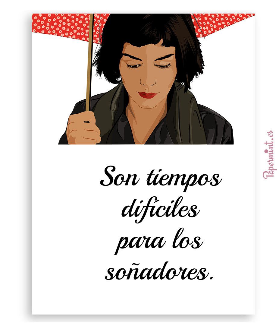 Pósters De Amélie Con Citas De La Película Amelie Peliculas Frases De Películas
