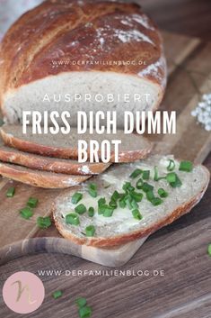 Das musst du ausprobieren! Ein leckeres Brot mit knuspriger Kruste. Ganz einfach...