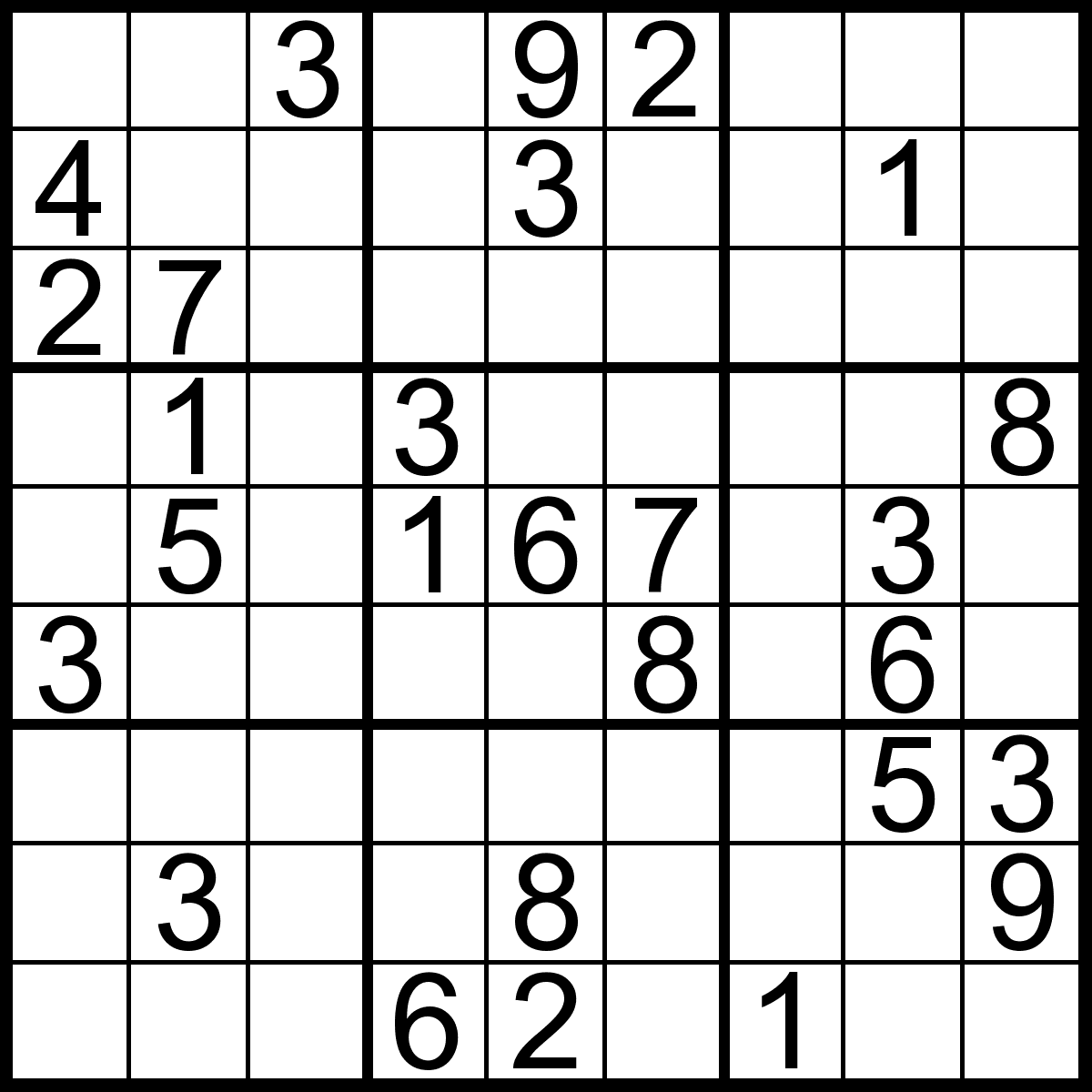 suduku puzzle
