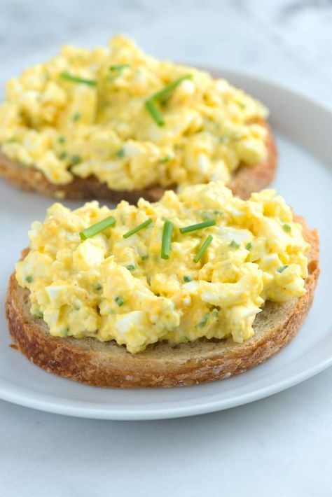 Easy Egg Salad | Recipe | Egg salad recipe easy, Easy egg salad, Recipes
