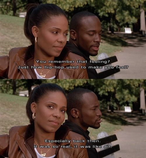 Pin By Gabby Ihsana Nickole On When Did You Fall In Love With Hip Hop Inspirational Movies Hip Hop Brown Sugar Movie