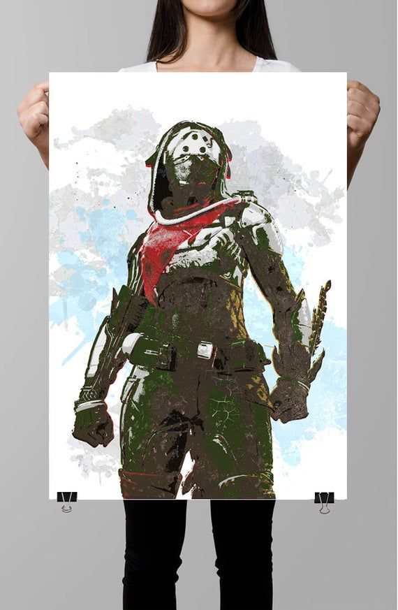 Destiny - Lady Hunter - Fan Art Poster, Game poster, Gamer art, Geek, Geek Cultu...