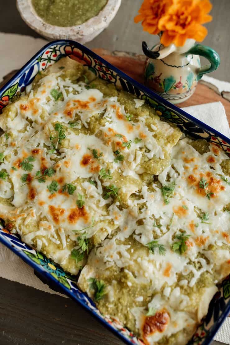 Shrimp Enchiladas with Salsa Verde Recipe Shrimp Shrimp Enchiladas with Salsa Verde Recipe Shrimp