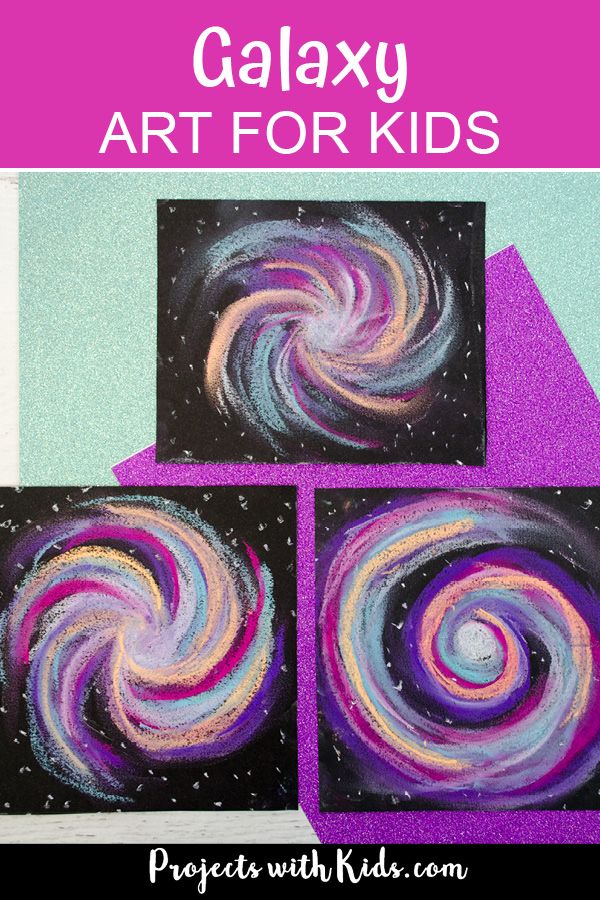 This chalk pastel galaxy art project is out of this world! Kids will love using easy chalk pastel techniques to create this stunning galaxy craft. #projectswithkids #kidsart #chalkpastels #kidscrafts Space Activities For Kids, Arts And Crafts For Kids, Kids Crafts, Art For Kids, Craft Kids, Kid Art, Arts & Crafts, Art Project For Kids, Painting Ideas For Kids