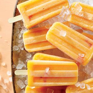 Peach Pops Recipe Frozen Treats Frozen Dessert Recipe Grilled Fruit