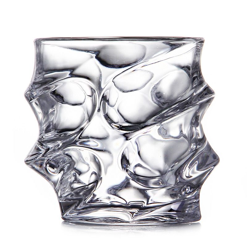 Twill Whisky Glass / Beer Glass / Fruit Juice Drink Glass / Wave Water Glass Wine Set Certification : ROHS, LFGB. Shape : Irregular Shape. Capacity : 320ml. Material : Crystal. Type : Whisky Cup. Cap : Glass. Quality : Great. Wine Set, Wine Cups, Juice Drinks, Fruit Juice, Scotch, Whisky, Bourbon, Manhattan, Water Glass