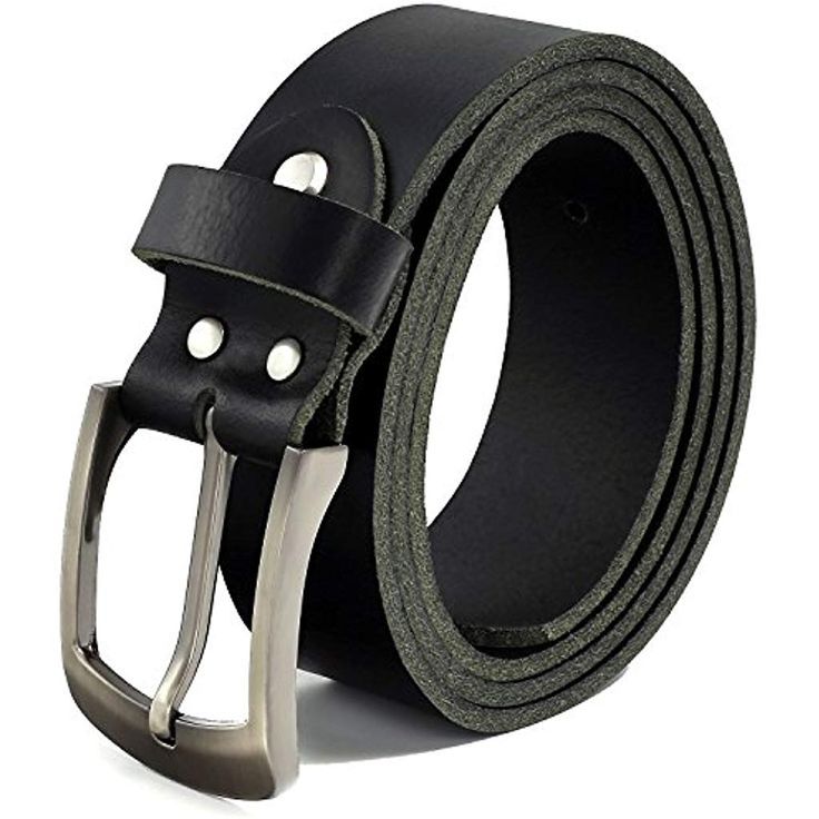 3 cm schwarzer echt Ledergürtel Vollledergürtel Gürtel Jeansgürtel Belt Vascavi