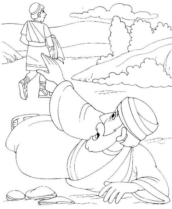 Download A Traveller Asking for Help in Good Samaritan Coloring ...