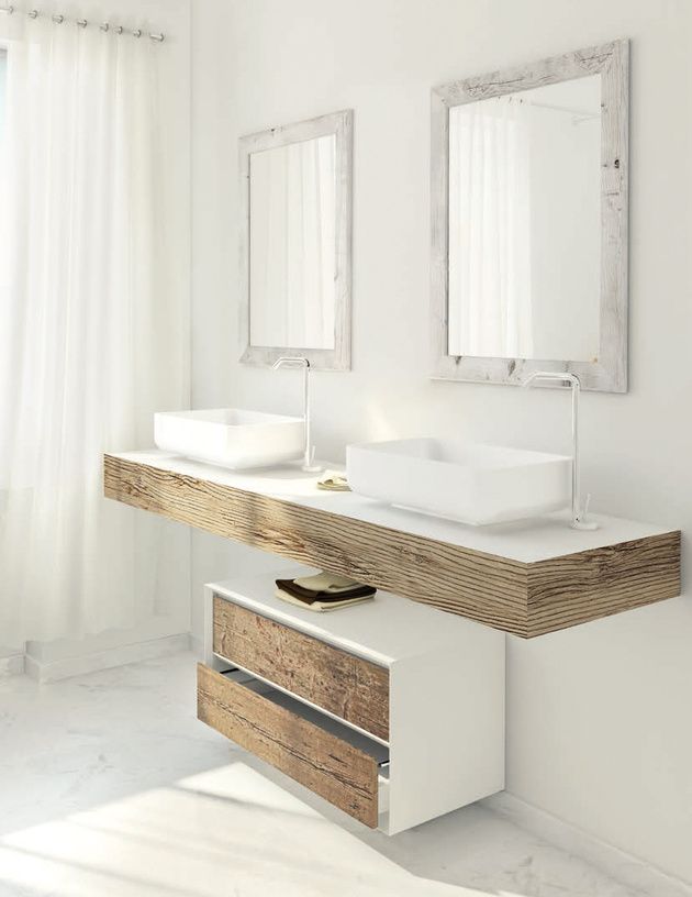 Weathered Wood Look Bathroom Vanities Stunningly Beautiful