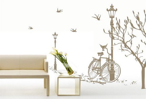Home Decorating Photo The Roadside Scenes Wall Sticker Home Decor Wall Decor Cool Walls
