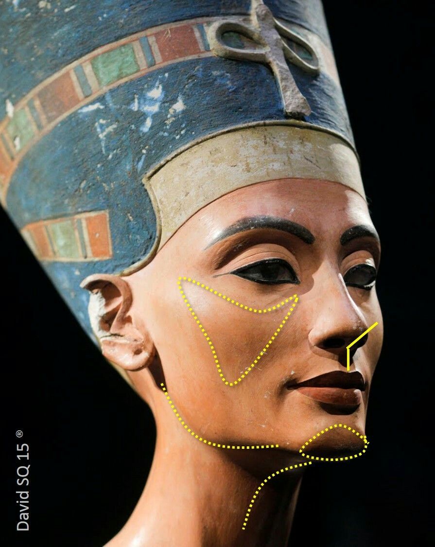 Canon De Belleza Arte Egipcio Egipto Antiguo Egipto Dibujo