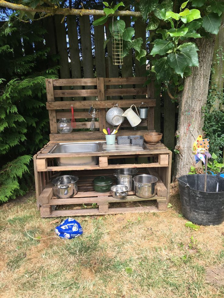 kids outdoor play kitchen