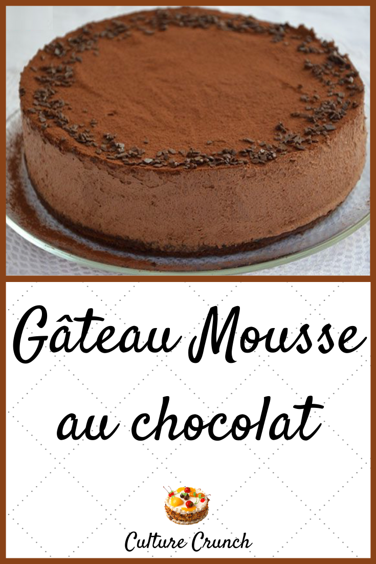 Tarte Renversee Mousse Au Chocolat Recette Tarte Mousse Au Chocolat Et Gateaux Et Desserts