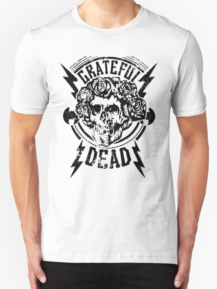 Grateful Dead Bolts of Skull by GratefulDeadArt Weird