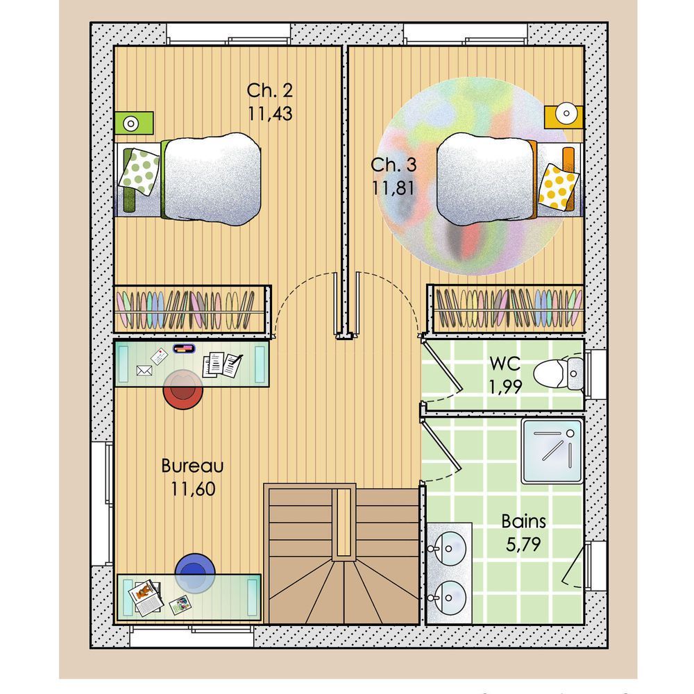 plan de maison 79
