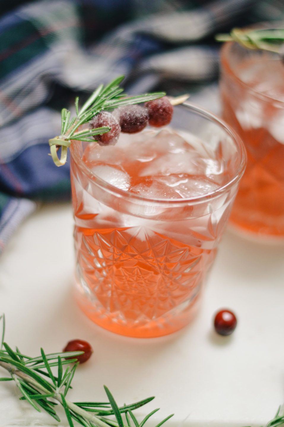 Cranberry Cocktail Recipe with Bourbon and Rosemary Cranberry Cocktail Recipe with Bourbon and Rosemary