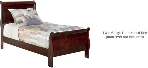 Coaster Furniture Louis Philippe Iii Wood Sleigh Bed Size Queen
