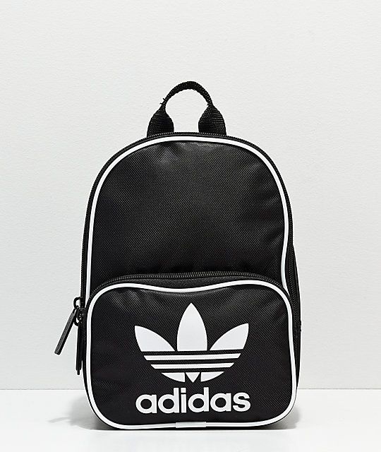 Adidas Santiago Black Mini Backpack In 2019 Zumiez Mini Backpack