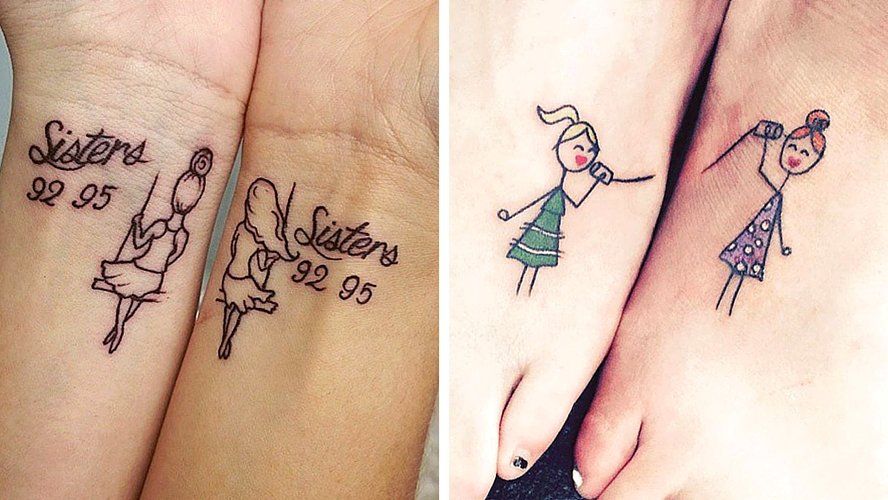 tatouage commun soeur id 233 es tatouages entre soeurs tatouage commun soeur id 233 es tatouages entre soeurs