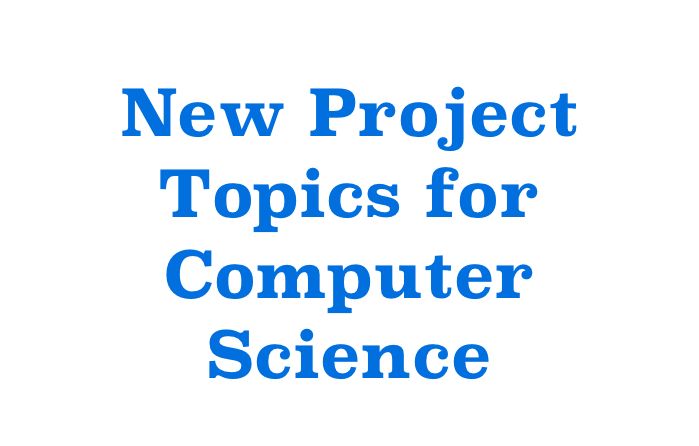 Computer science dissertation projects
