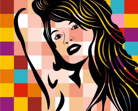 How to create a Vibrant Retro Pop Art Poster in Illustrator and Photoshop - aviatstudios.com #retropop