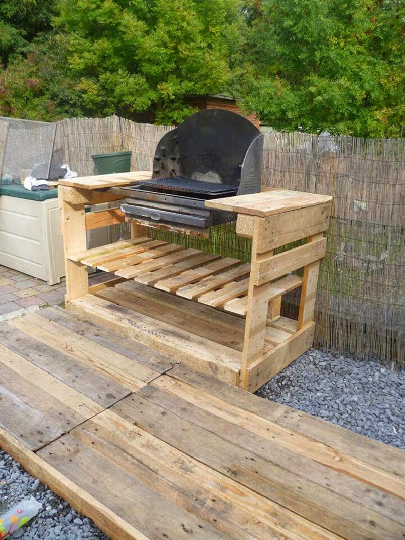 COMMENT FABRIQUER UN CHARIOT POUR VOS BARBECUES EN PALETTES ?