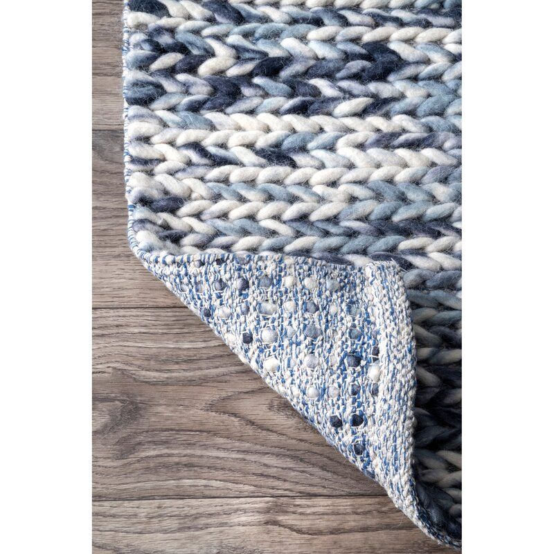 Pin By Lauren Toth On For The Home In 2020 Braided Area Rugs Area Rugs Navy Area Rug