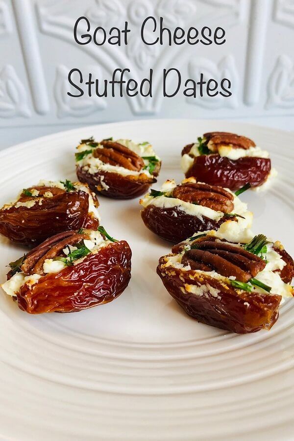 Stuffed Dates Party Appetizers #partyappetizers