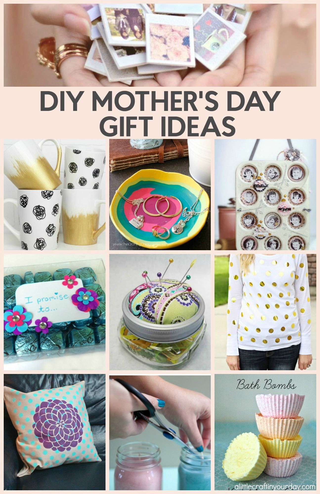 15 Cute Mother S Day Gift Ideas She Ll Love A Little Craft In Your Diy Mothers Gifts Mothersday 15 Cute Mother S Day Gift Ideas She Ll