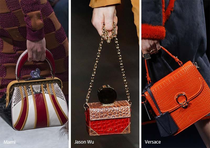 Fall Winter 2017 2018 Handbag Trends Crocodile Skin Bags Fall Winter 2017 2018 Handbag Trends Crocodile Skin Bags
